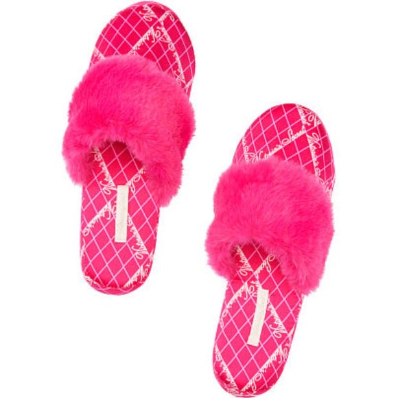 VICTORIA'S SECRET Signature Satin Slipper - Picture 1 of 2